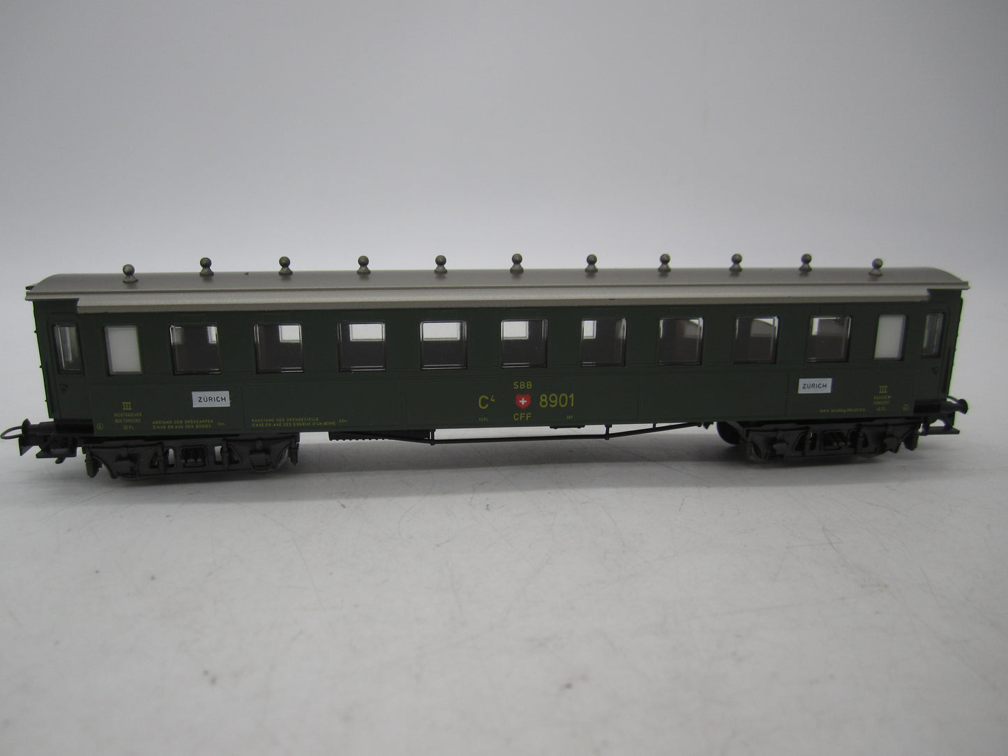 Märklin H0 - 4138 - Personenwagen 3e klas opschriften van de SBB