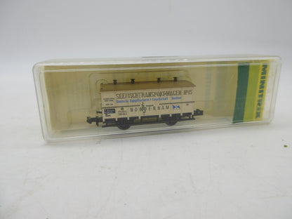 Minitrix N - 51 3222 00 - Gesloten goederenwagen "Seefisch Transport-wagens no 15" van de Herz.Old.St.B.