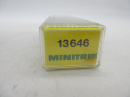Minitrix N - 13646 - Gesloten goederenwagen "A. Hinsch & Co Fleischtransport" van de KPEV
