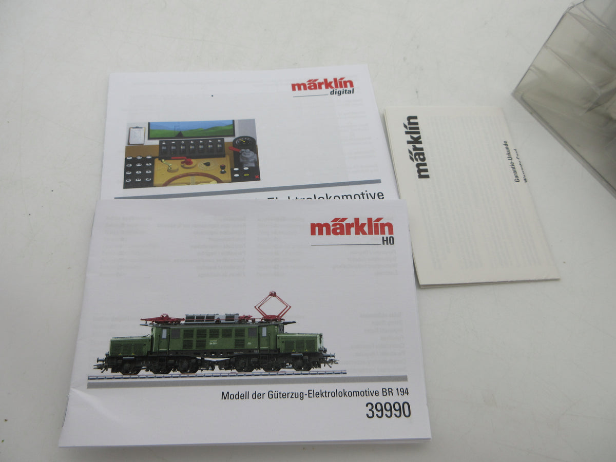 Märklin H0 - 39990 - E-loc, BR 194 van de DB - MFX+/Sound