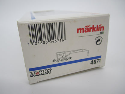 Märklin H0 - 4671 - Kraanwagen, met gieksteun van de DB