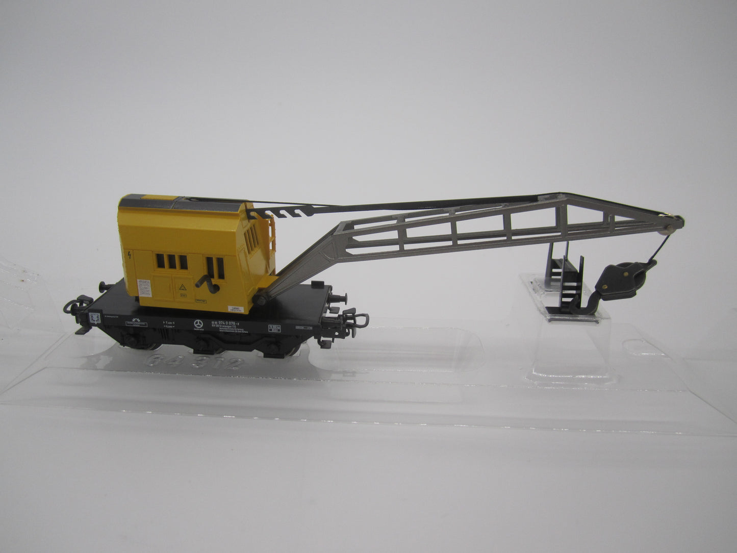 Märklin H0 - 4671 - Kraanwagen, met gieksteun van de DB
