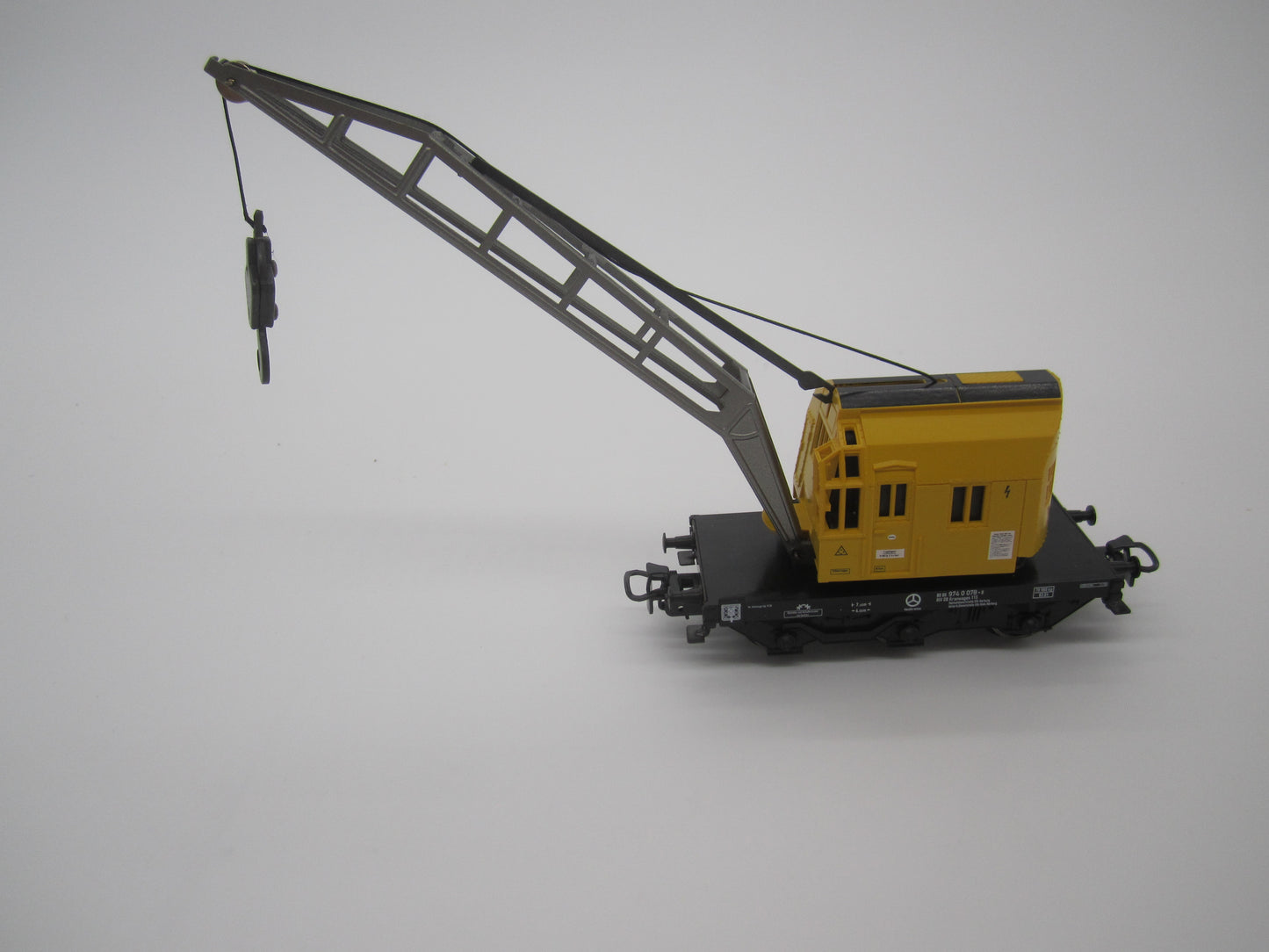 Märklin H0 - 4671 - Kraanwagen, met gieksteun van de DB