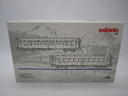 Märklin H0 - 4261 - Personenrijtuigset 1e/2e en 3e klas van de DRG