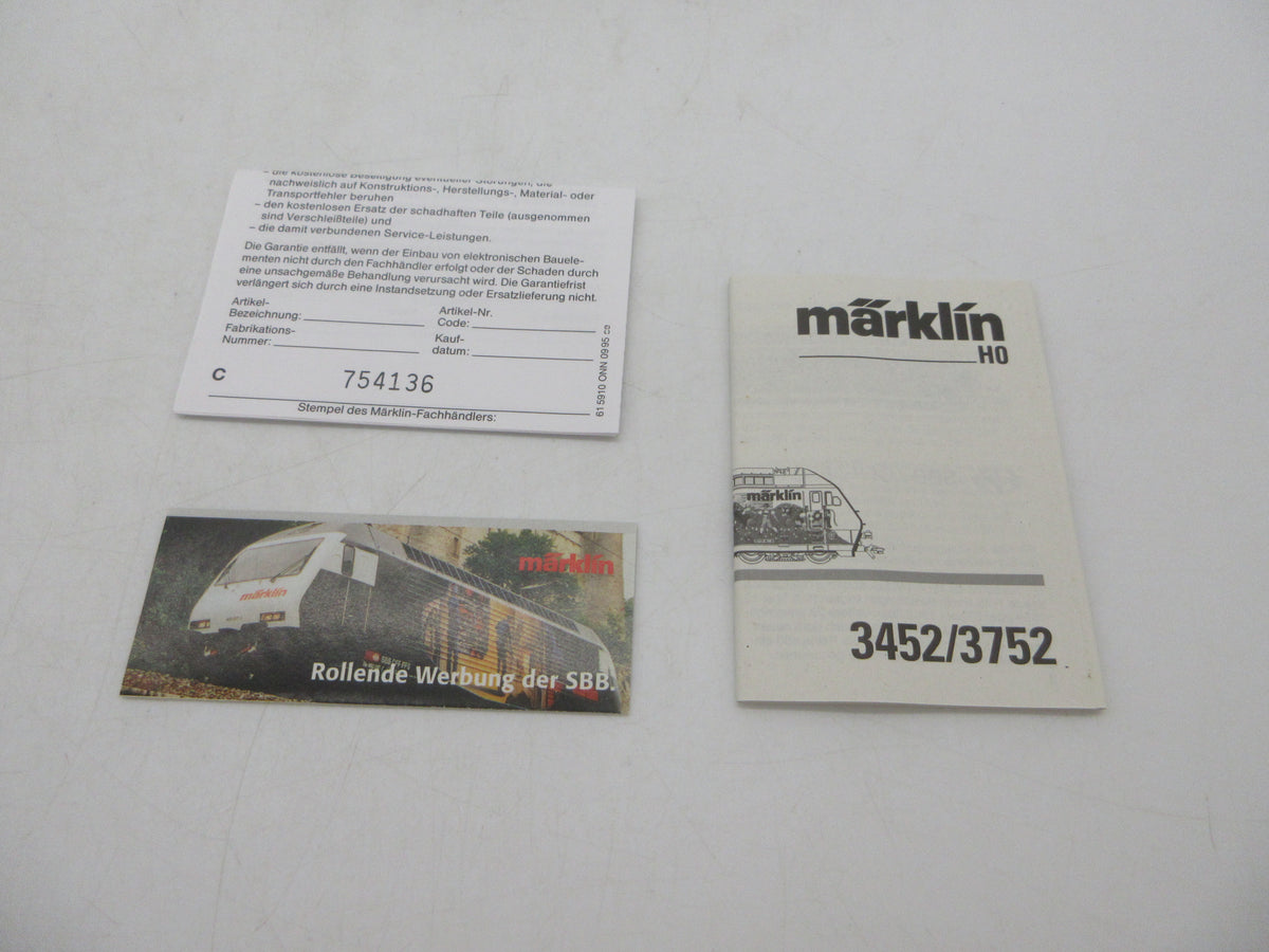 Märklin H0 - 3452 - E-loc, Serie 460 "Alpenlok' van de SBB-CFF - Delta