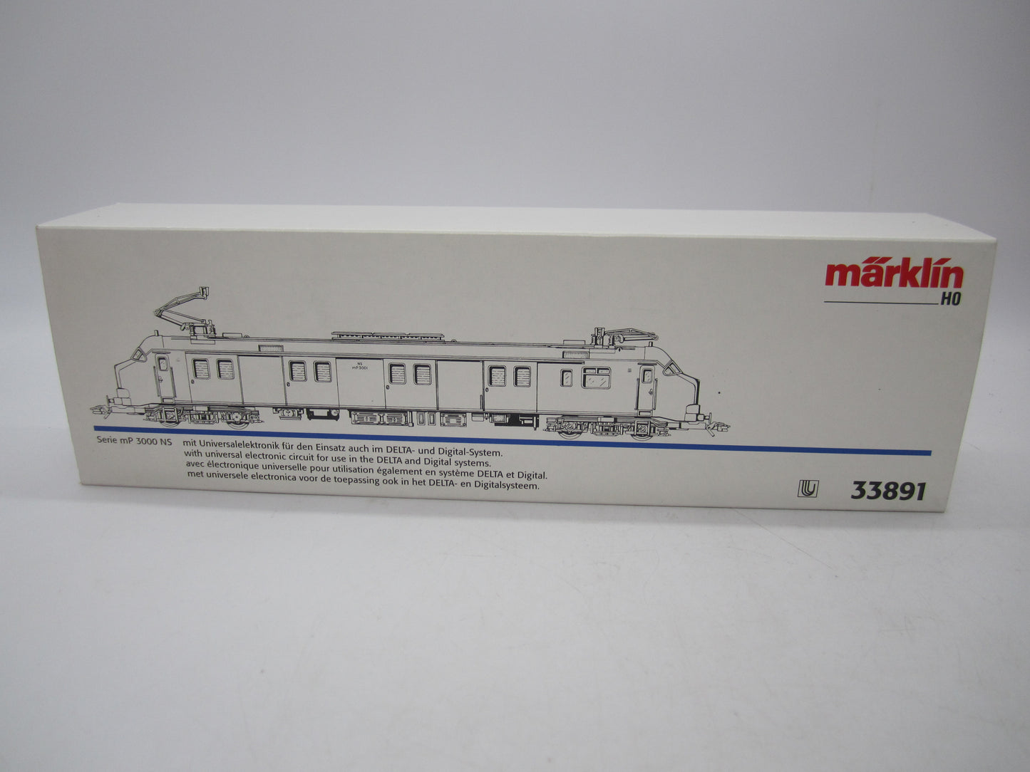 Märklin H0 - 33891 - Motorpost mP 3000 van de NS - Delta