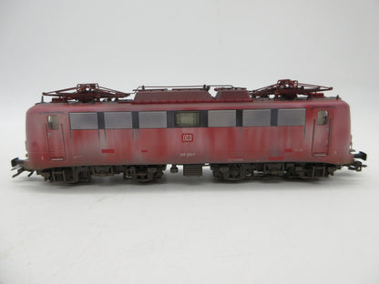 Märklin H0 - 37408 - E-loc, BR 140 "geweatherd" van de DB - MFX+/Sound