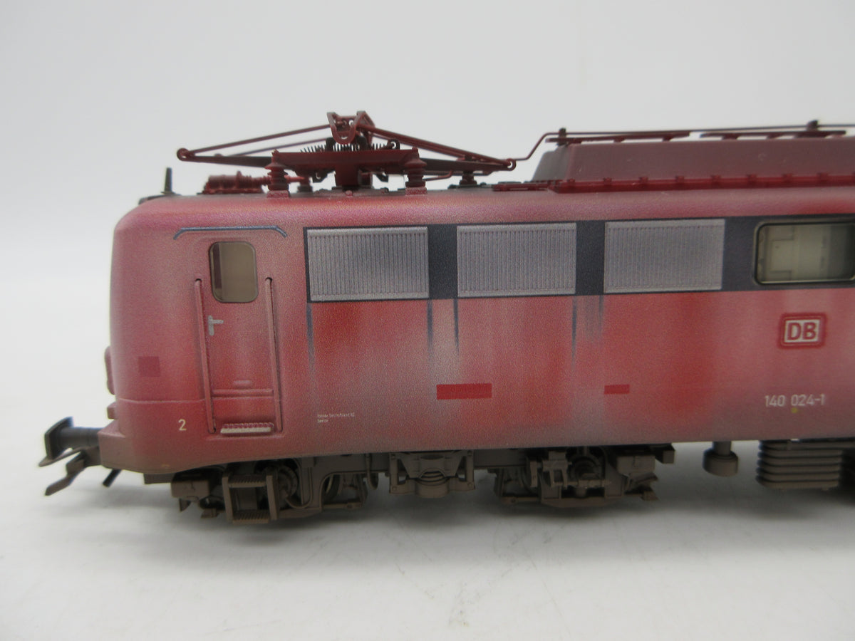 Märklin H0 - 37408 - E-loc, BR 140 "geweatherd" van de DB - MFX+/Sound