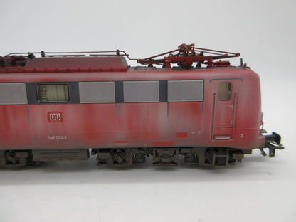 Märklin H0 - 37408 - E-loc, BR 140 "geweatherd" van de DB - MFX+/Sound