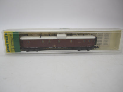 Minitrix N - 51 3182 00 - Bagagerijtuig Oriënt Express van de CIWL, met verlichting