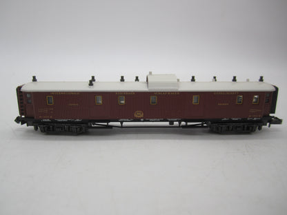 Minitrix N - 51 3182 00 - Bagagerijtuig Oriënt Express van de CIWL, met verlichting
