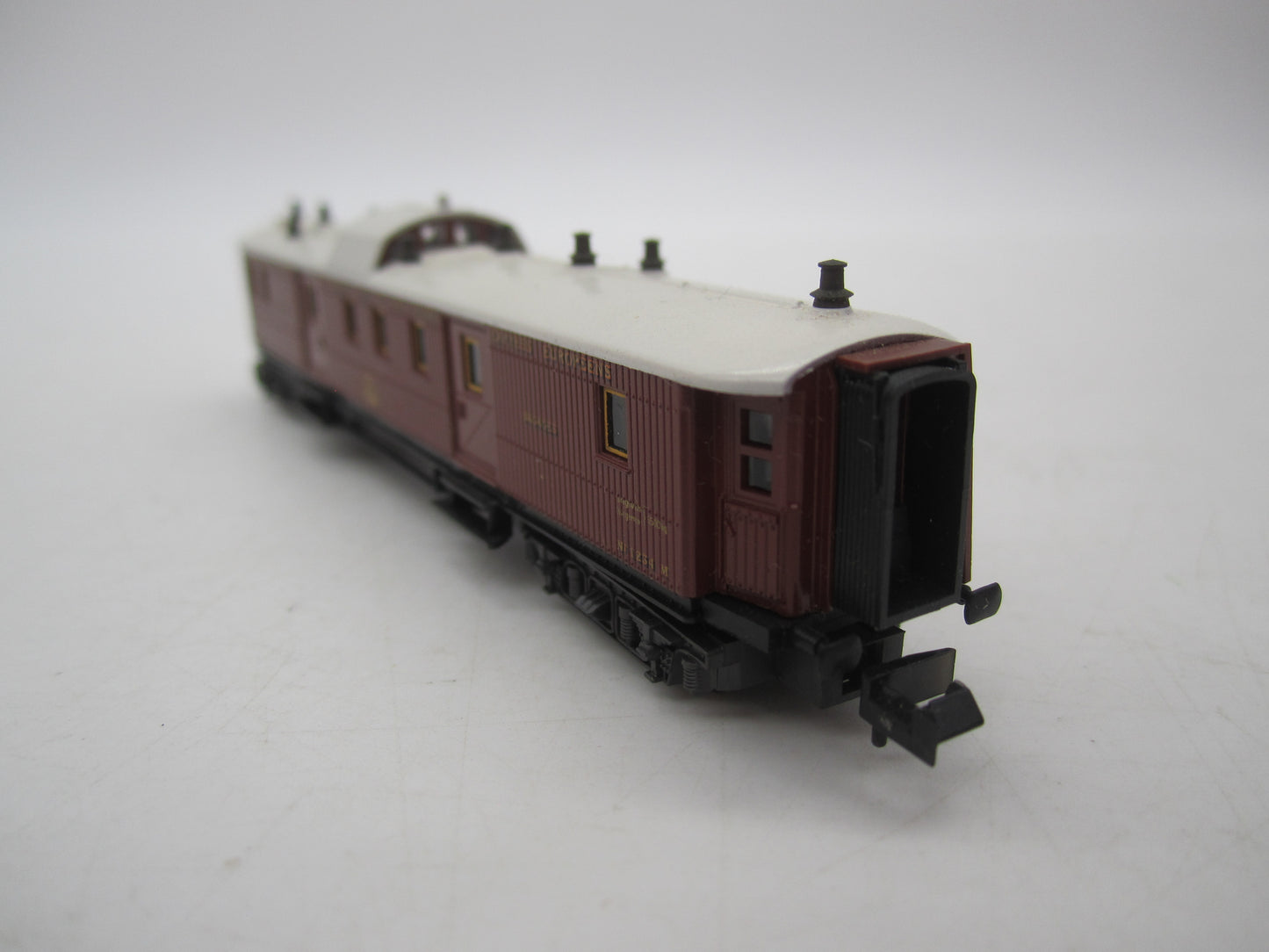 Minitrix N - 51 3182 00 - Bagagerijtuig Oriënt Express van de CIWL, met verlichting