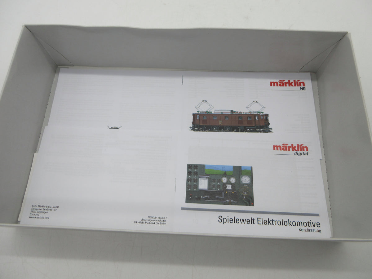 Märklin H0 - 37515 - E-loc, Ae 3/6 II van de SBB-CFF - MFX/Sound