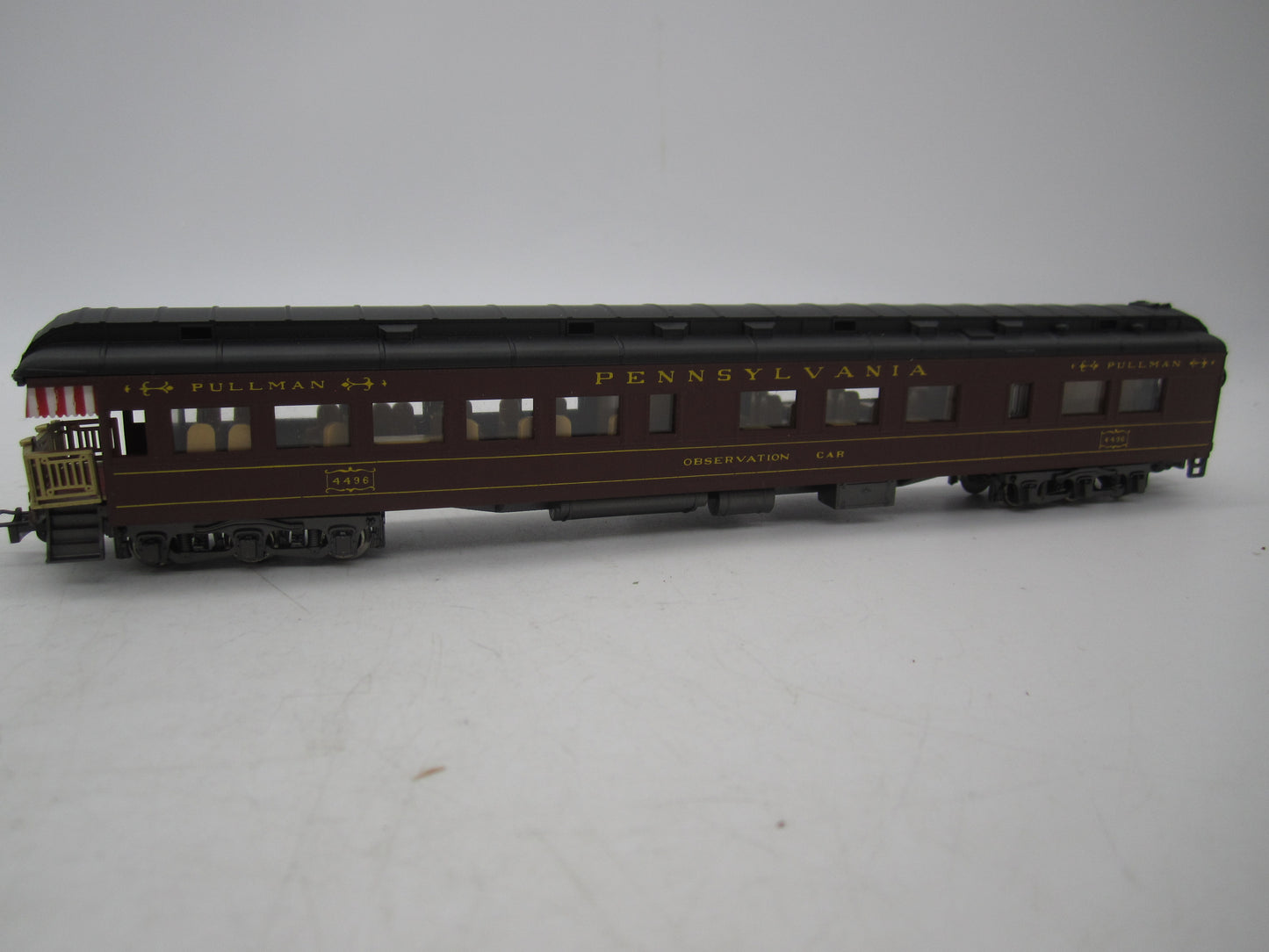 Rivarossi H0 - 2735 - Observatie rijtuig Pennsylvania Railroad, met verlichting