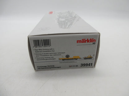 Märklin H0 - 39941 - Tweeweg Unimog van Leonard Weiss GmbH & Co. KG - MFX+/Sound
