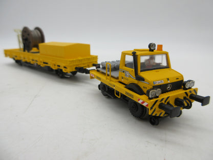 Märklin H0 - 39941 - Tweeweg Unimog van Leonard Weiss GmbH & Co. KG - MFX+/Sound