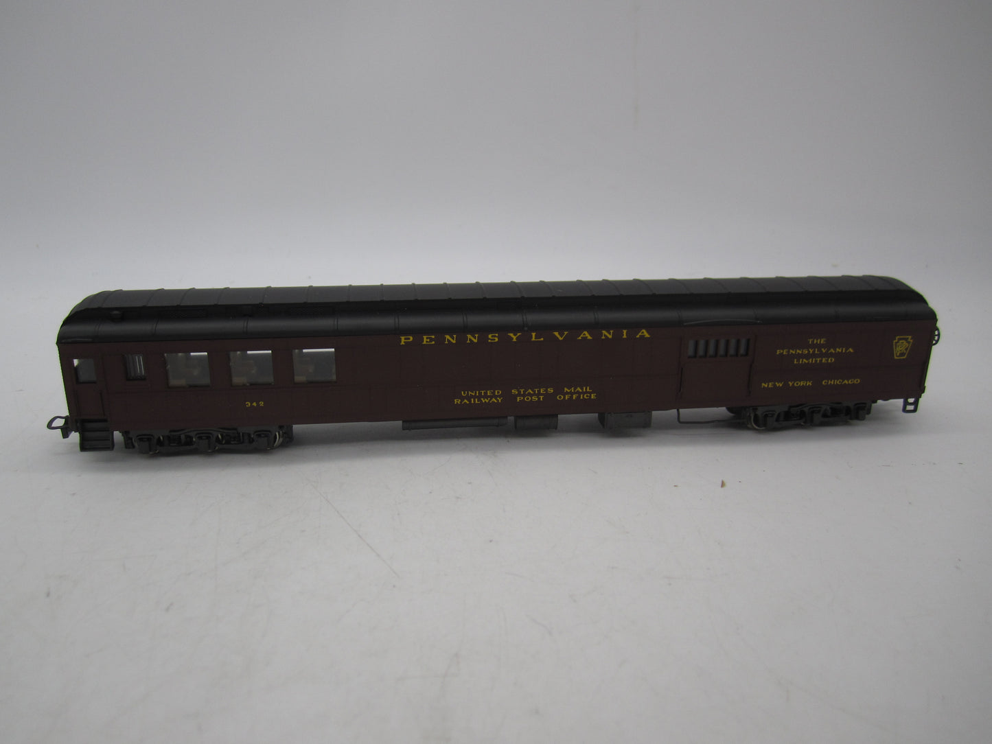 Rivarossi H0 - 2733 - Combinatie rijtuig met post compartiment Pennsylvania Railroad, met verlichting