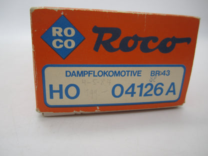 Roco H0 - 04126 A - Stoomloc met olietender, BR 043 van de DB - Analoog