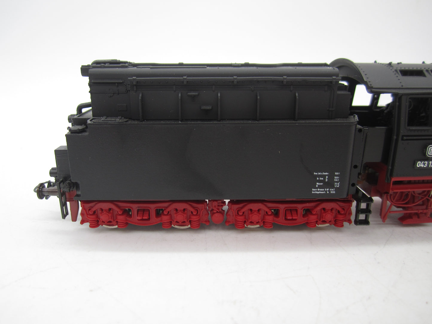 Roco H0 - 04126 A - Stoomloc met olietender, BR 043 van de DB - Analoog