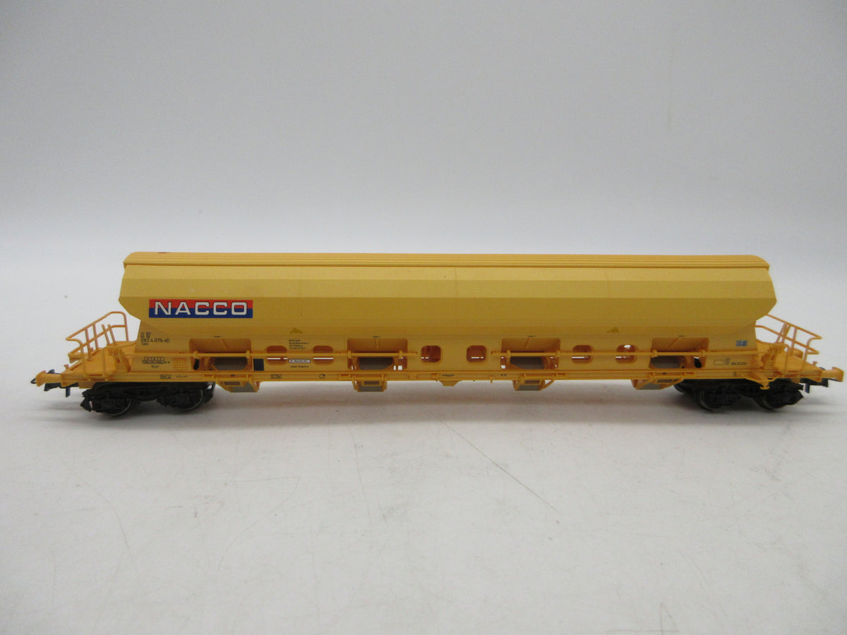Roco H0 - 66375 - 4-assige zwenkdakwagen "Nacco" van de DB