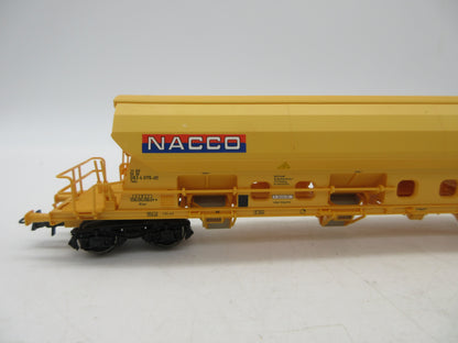 Roco H0 - 66375 - 4-assige zwenkdakwagen "Nacco" van de DB