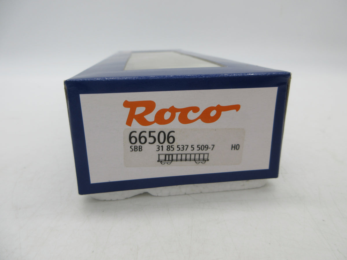 Roco H0 - 66506 - 4-assige hogeboordwagen "Nacco" van de SBB