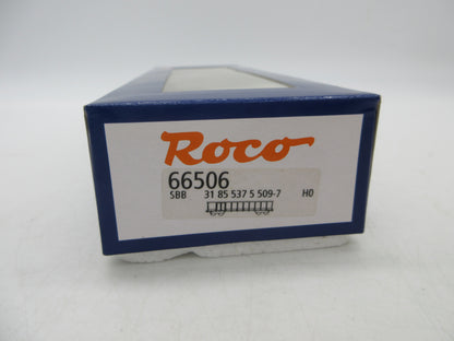 Roco H0 - 66506 - 4-assige hogeboordwagen "Nacco" van de SBB