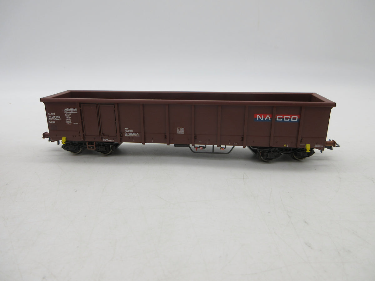 Roco H0 - 66506 - 4-assige hogeboordwagen "Nacco" van de SBB