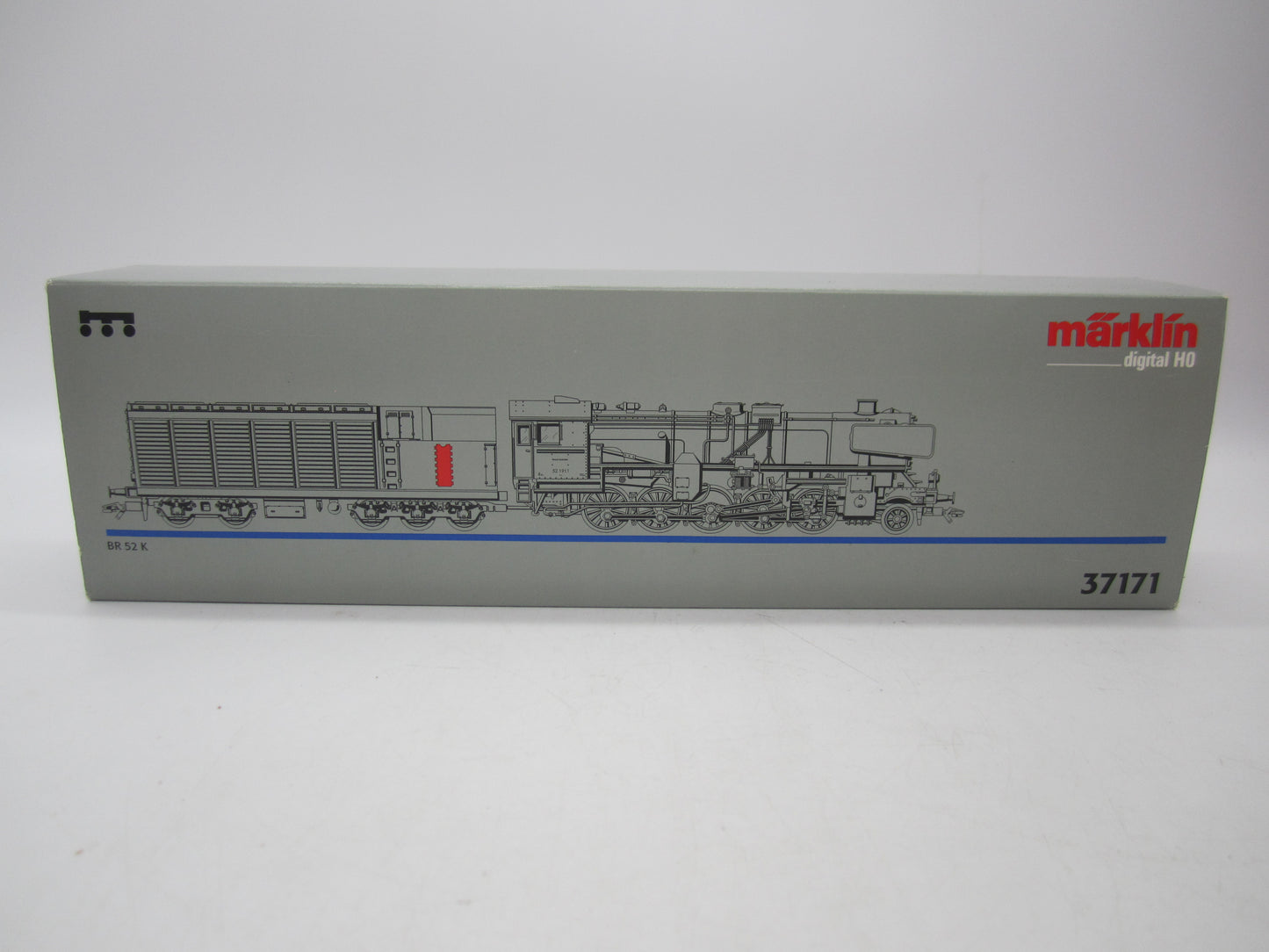 Märklin H0 - 37171 - Stoomloc met condenstender, BR 52 K van de DB - Digitaal