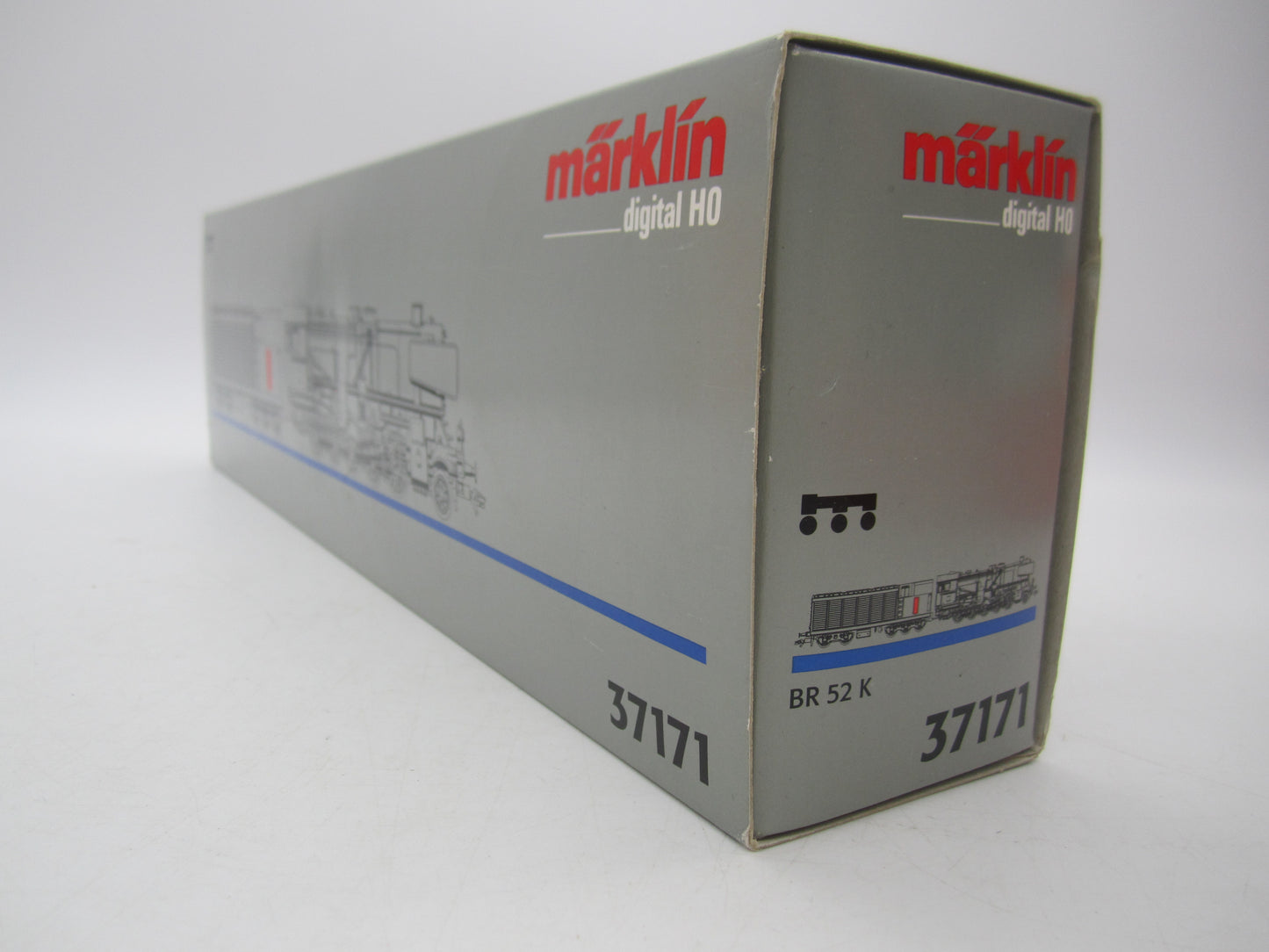 Märklin H0 - 37171 - Stoomloc met condenstender, BR 52 K van de DB - Digitaal