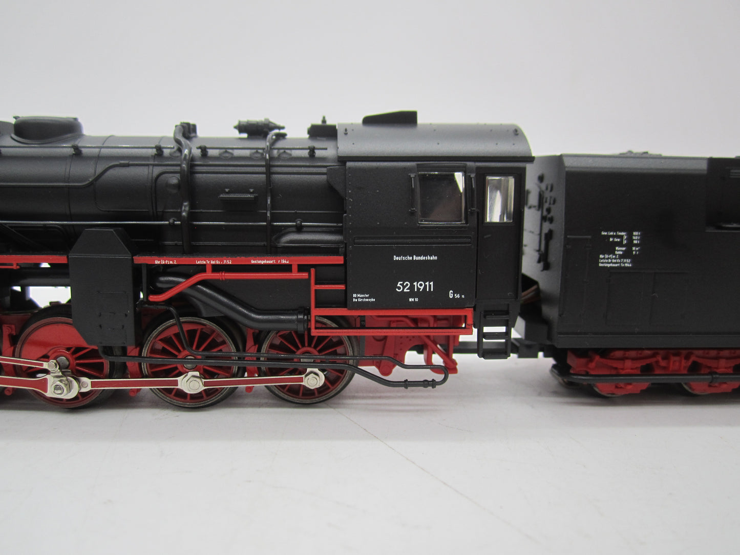 Märklin H0 - 37171 - Stoomloc met condenstender, BR 52 K van de DB - Digitaal
