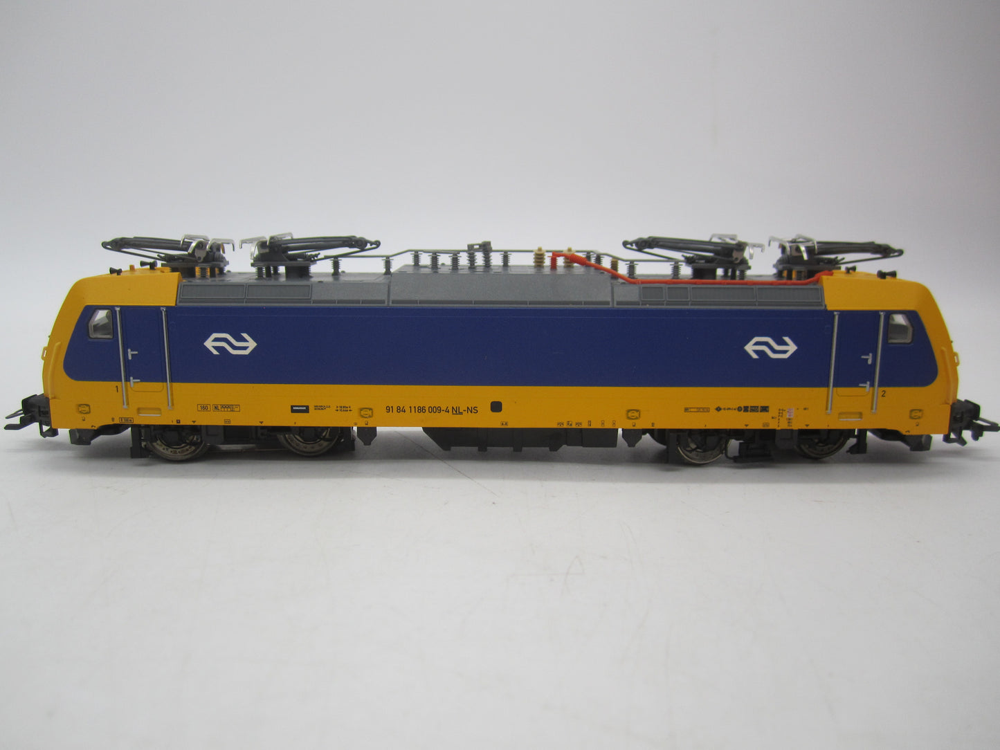 Märklin H0 - 36622 - E-loc, BR E-186 van de NS - Digitaal MFX/Sound