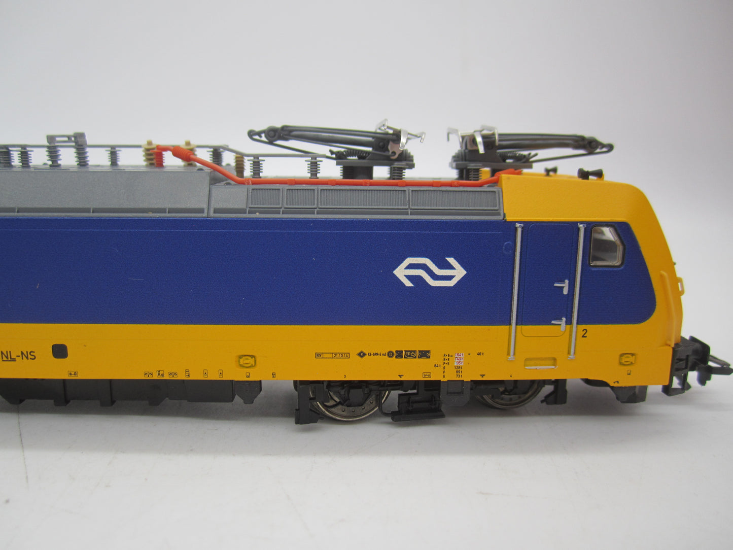 Märklin H0 - 36622 - E-loc, BR E-186 van de NS - Digitaal MFX/Sound