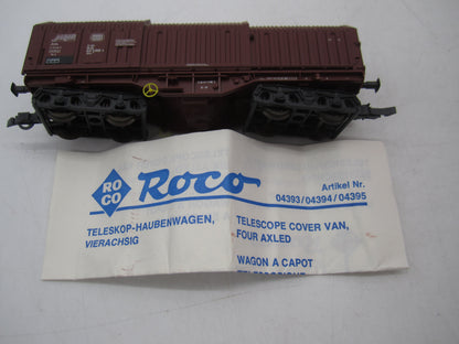 Roco H0 - 4393A - Telescoopwagen van de DB