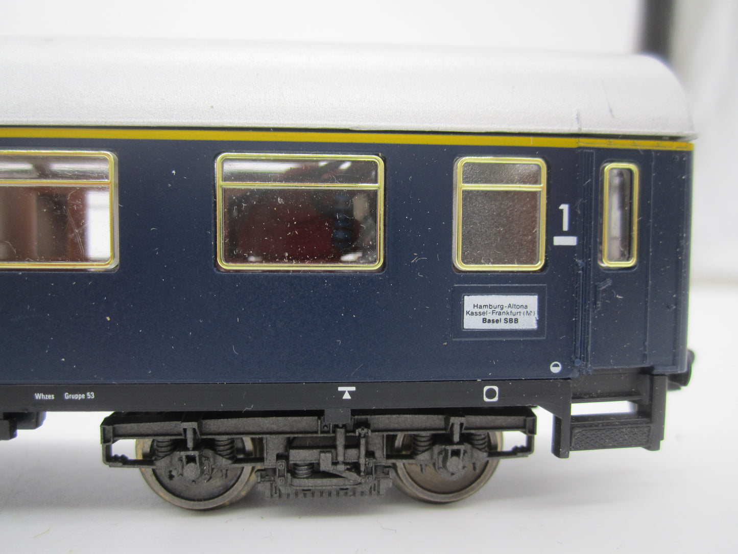 Fleischmann H0 - 5103 - Personenwagen 1e klas van de DB, met verlichting