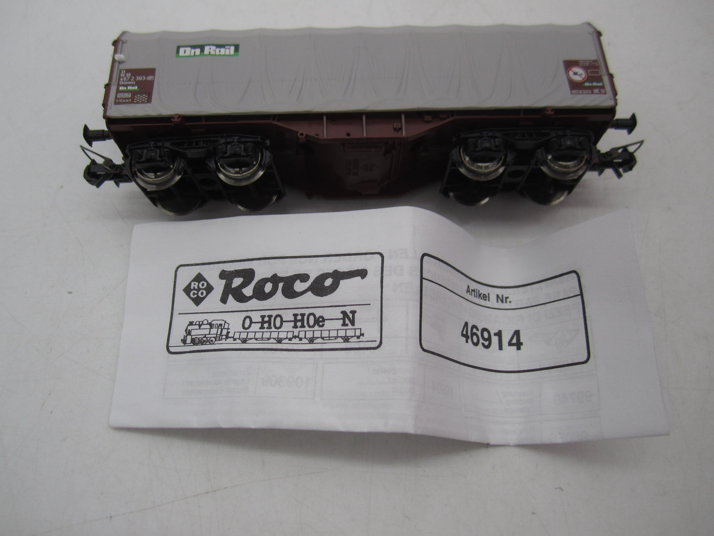 Roco H0 - 46914 - Huifwagen "On Rail" van de DB