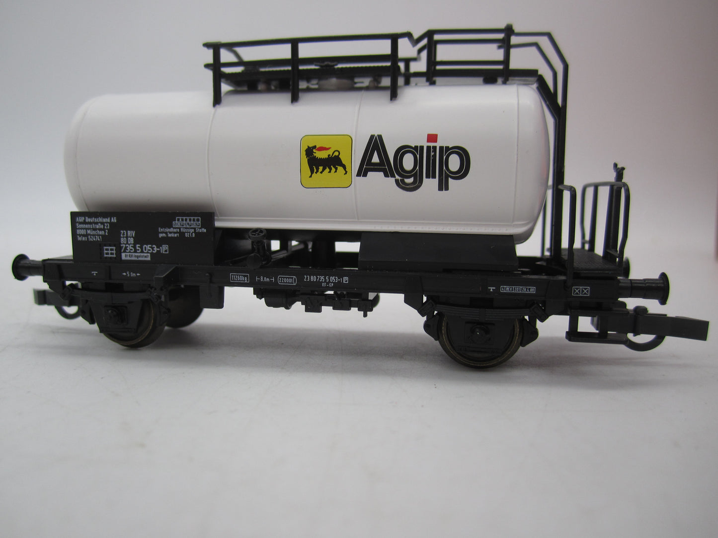Roco H0 - 46070 - Ketelwagen 'Agip' van de DB