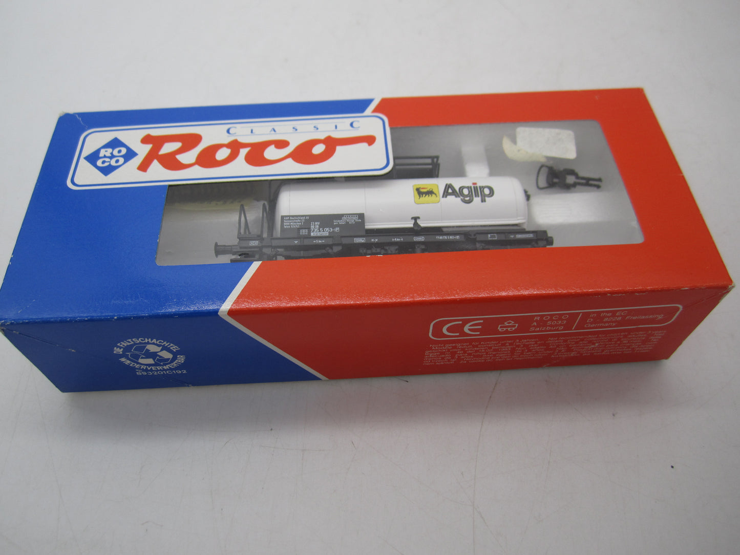 Roco H0 - 46070 - Ketelwagen 'Agip' van de DB