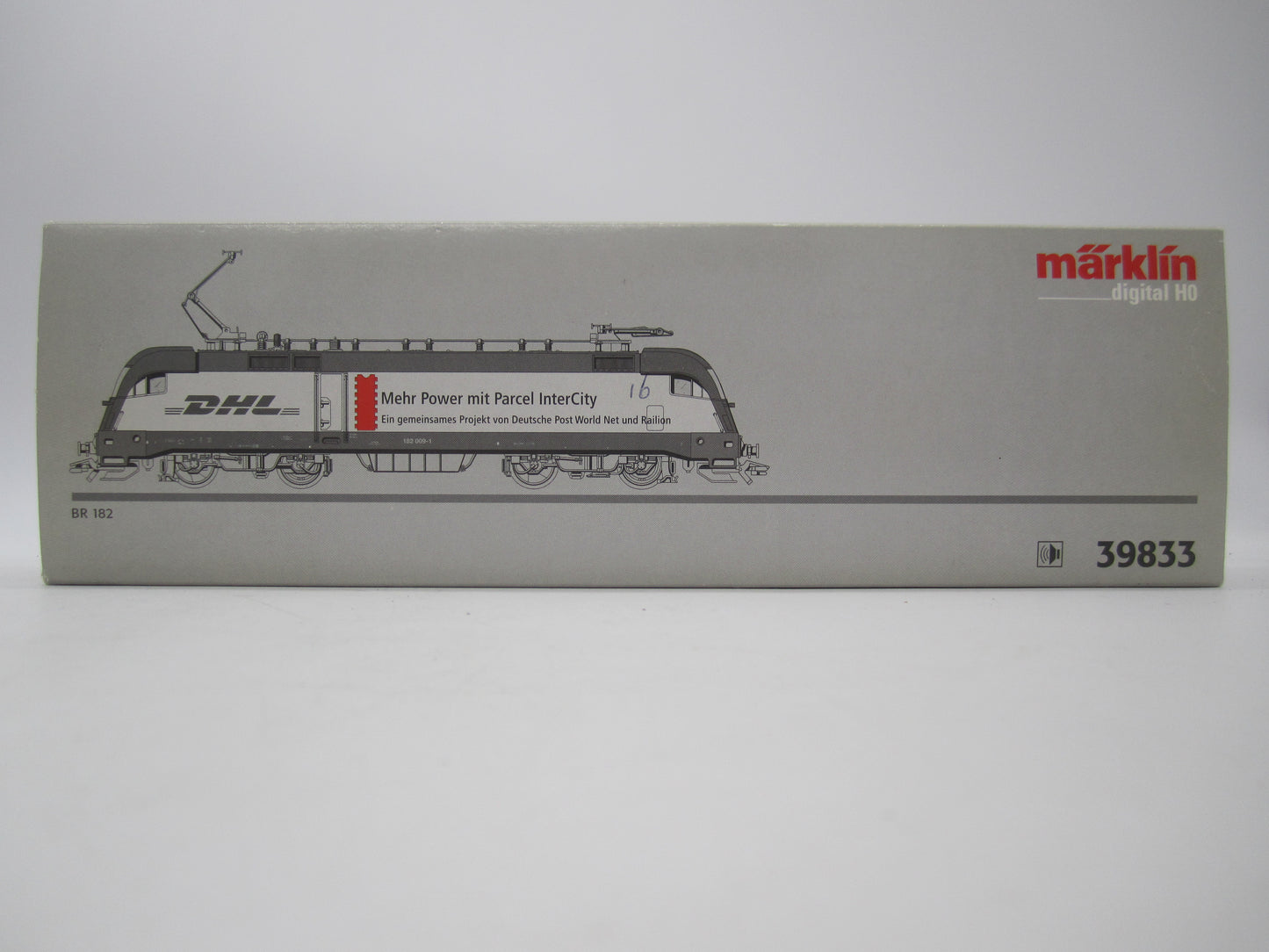 Märklin H0 - 39833 - E-loc, BR 182 "Taurus" van DHL - Digitaal/Sound