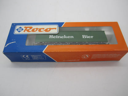 Roco H0 - 46309 - Zeilwagen "Heineken Bier" van de NS