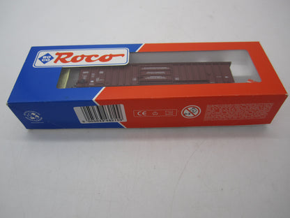 Roco H0 - 46210 - Goederenwagon met zwenkdak van de DB