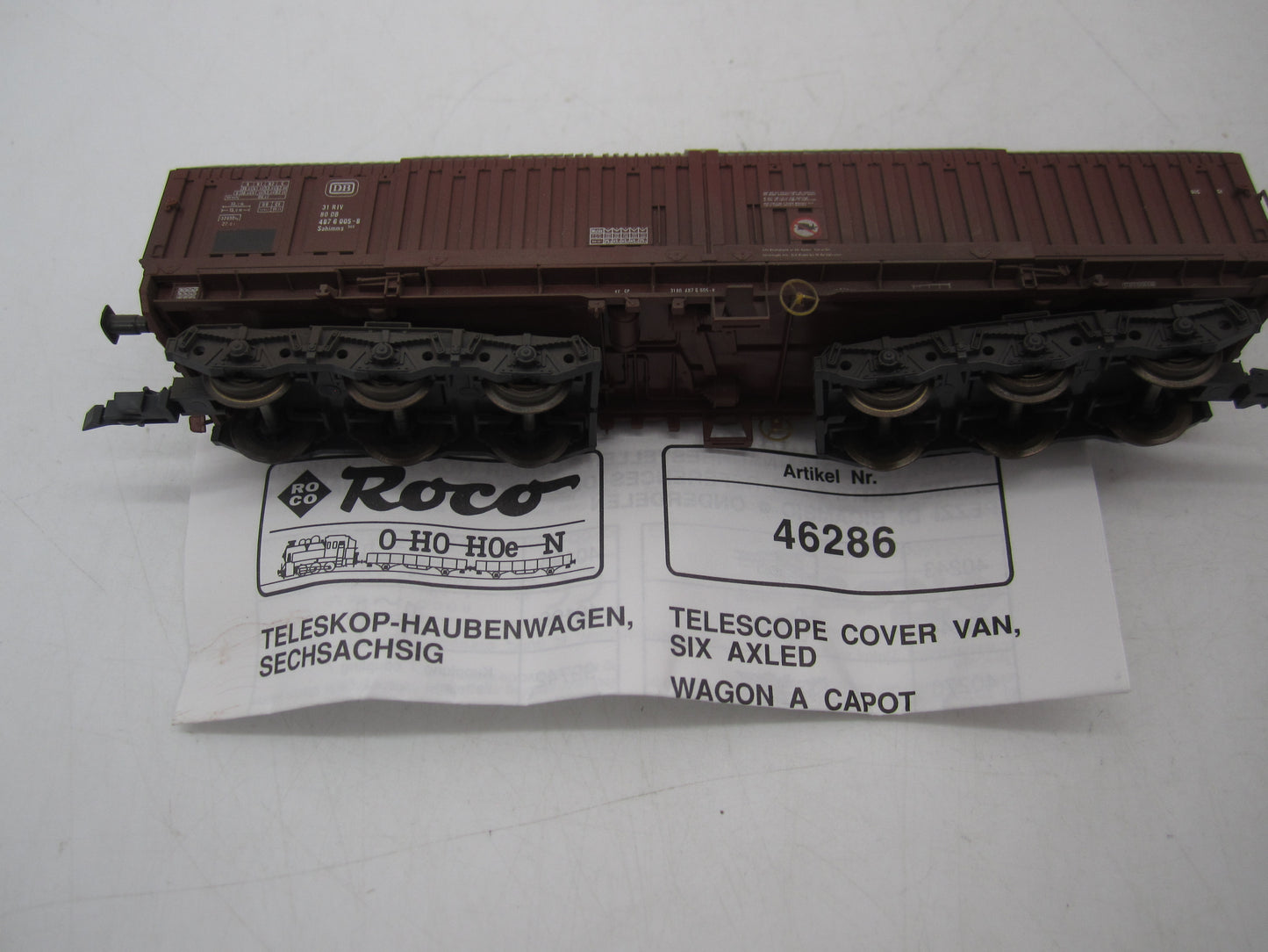 Roco H0 - 46286 - Telescoopwagen van de DB