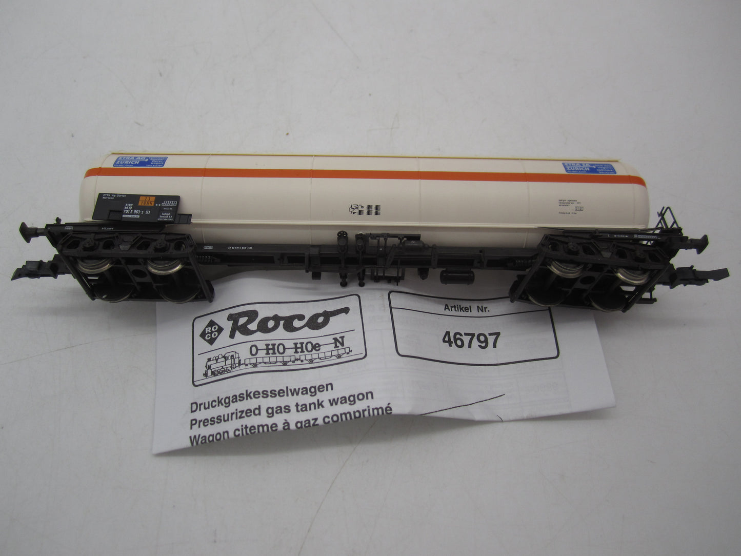 Roco H0 - 46797 - Ketelwagen "ETRA AG Zürich" van de DB