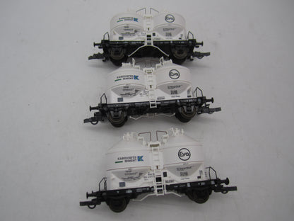 Roco H0 - 44055 - 3-delige set silowagens van de DB
