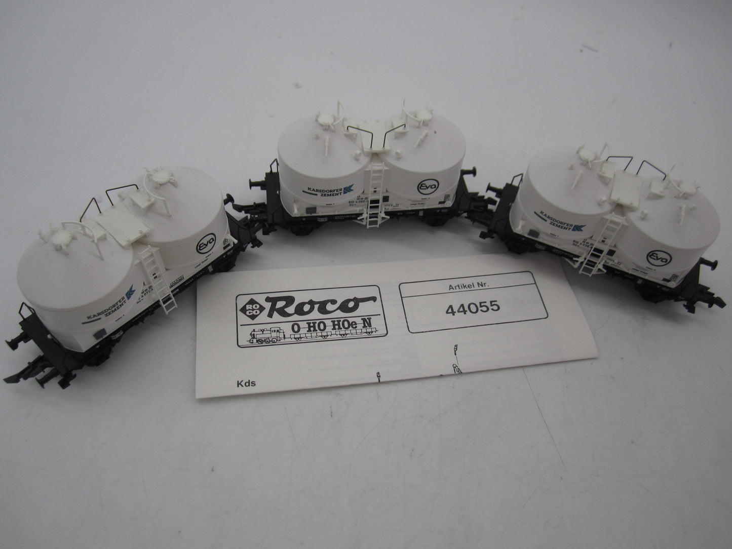 Roco H0 - 44055 - 3-delige set silowagens van de DB