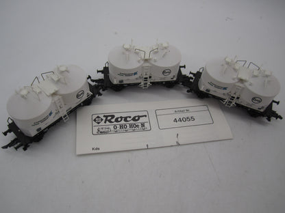 Roco H0 - 44055 - 3-delige set silowagens van de DB