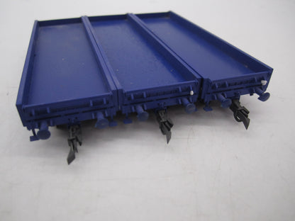 Roco H0 - 44084 - 3-delige set platte wagens van de NS