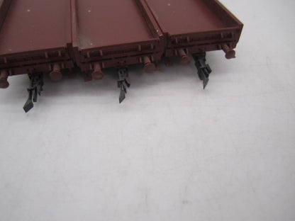 Roco H0 - 44085 - 3-delige set platte wagens van de NS