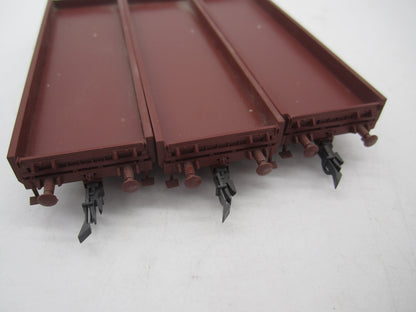 Roco H0 - 44085 - 3-delige set platte wagens van de NS