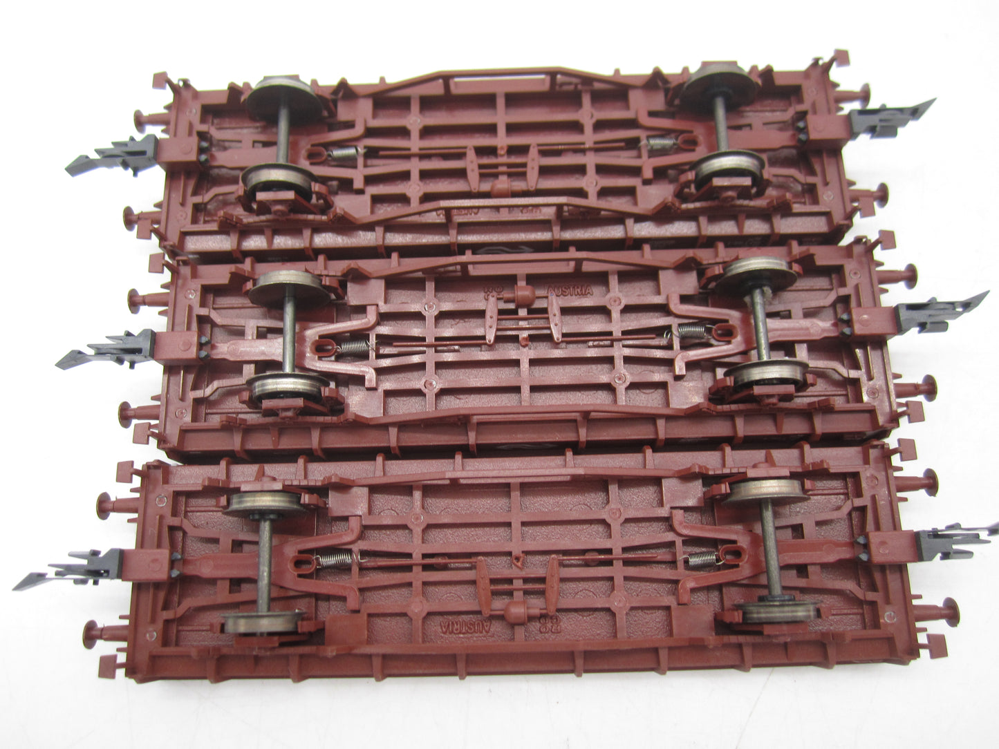 Roco H0 - 44085 - 3-delige set platte wagens van de NS